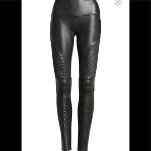 Faux Leather Moto Leggings